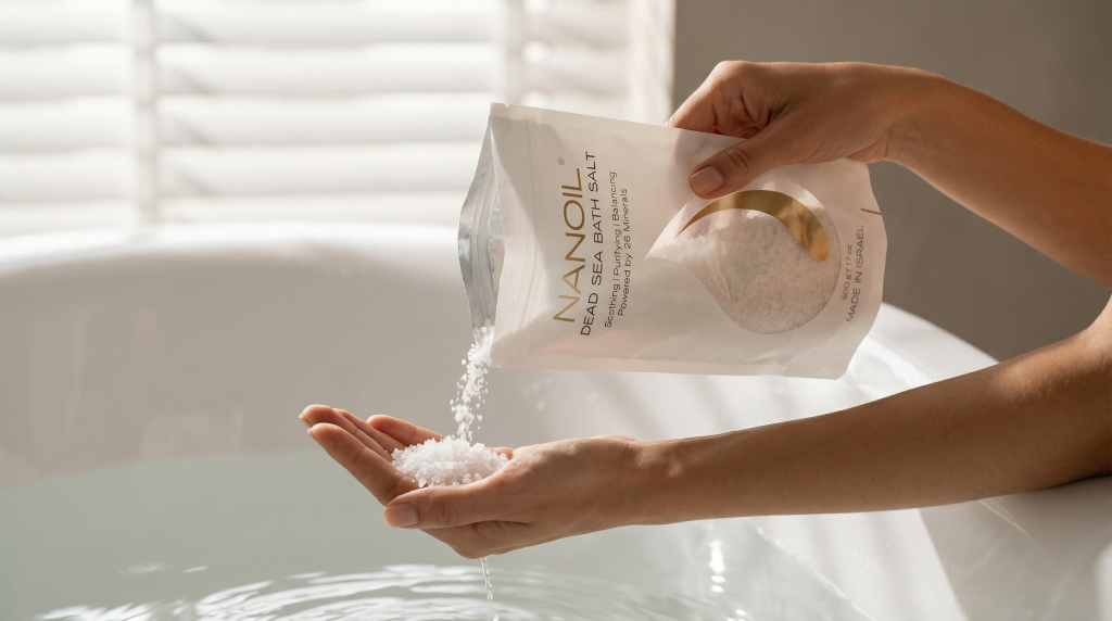 nanoil kylpysuola jaloille