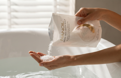 nanoil kylpysuola jaloille