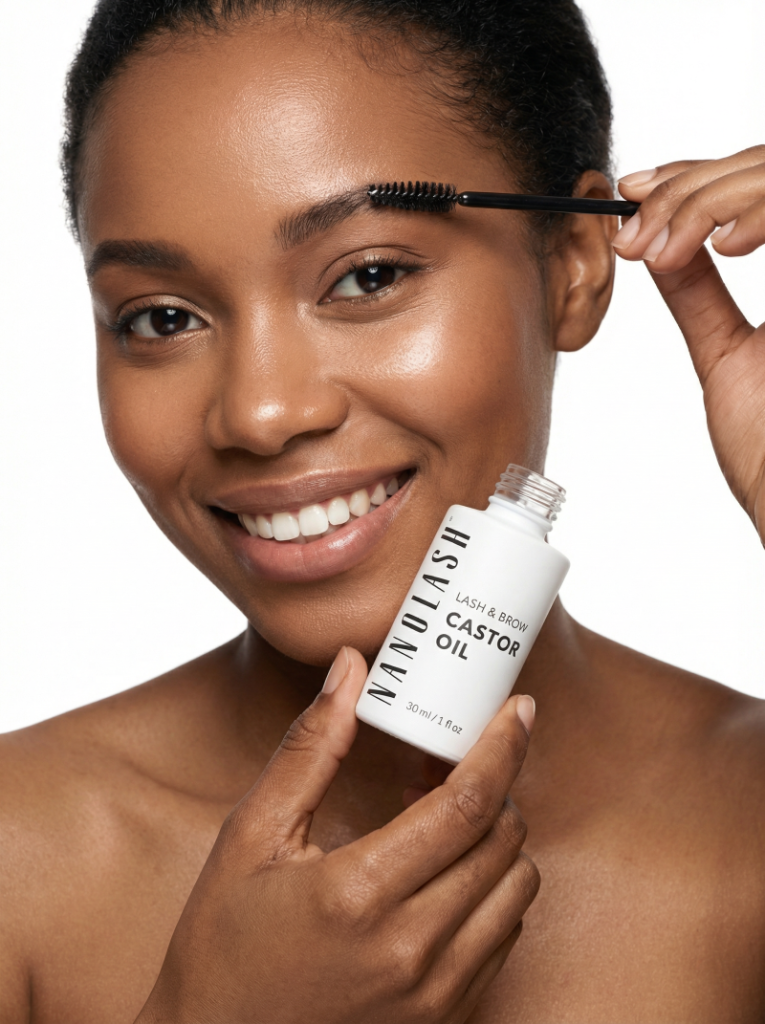 risiiniöljy kulmakarvat nanolash